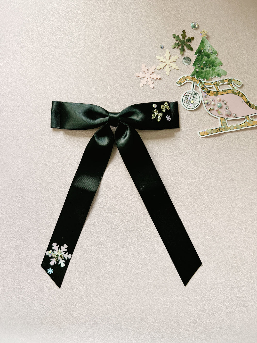 Black Coquette Bow
