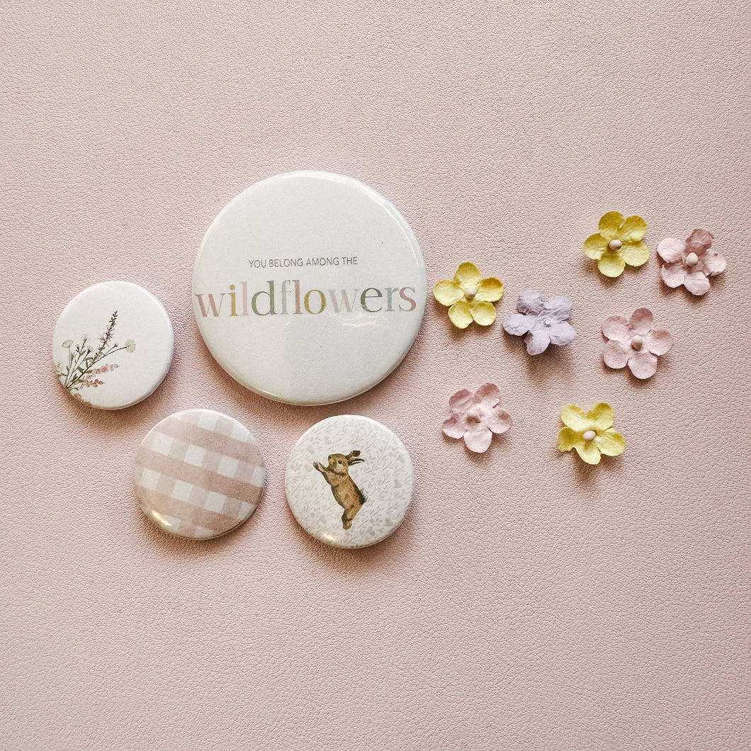 Wildflower Button Pack