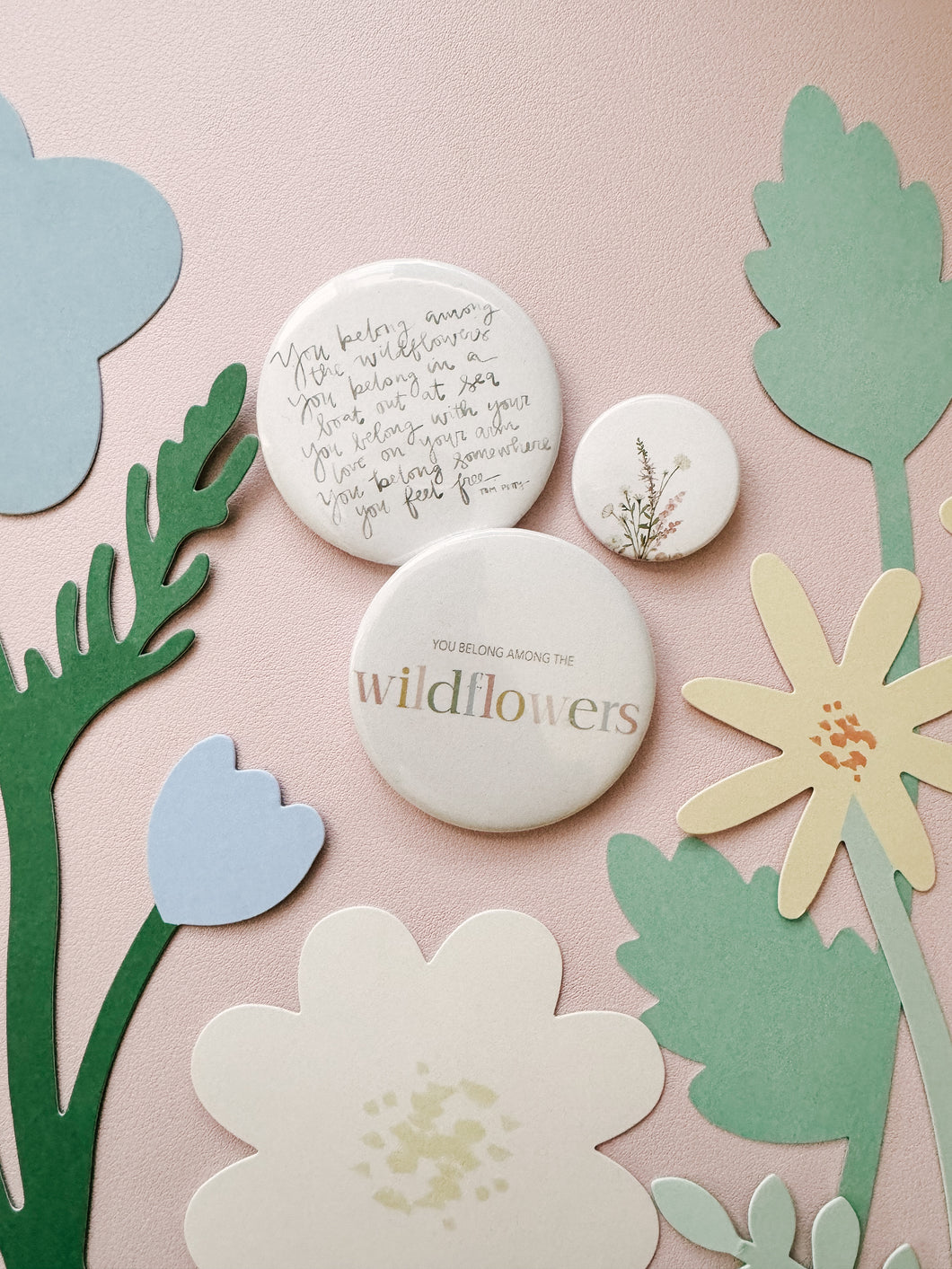 Wildflower Button Pack