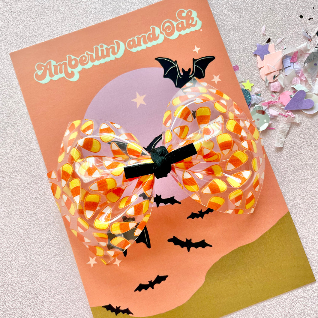 Candy Corn Jelly Bow
